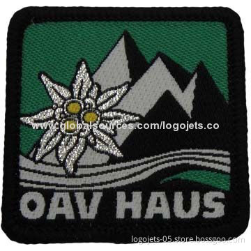 Embroidered Patch with Heat-cut Border, Customized Specifications are Accepted